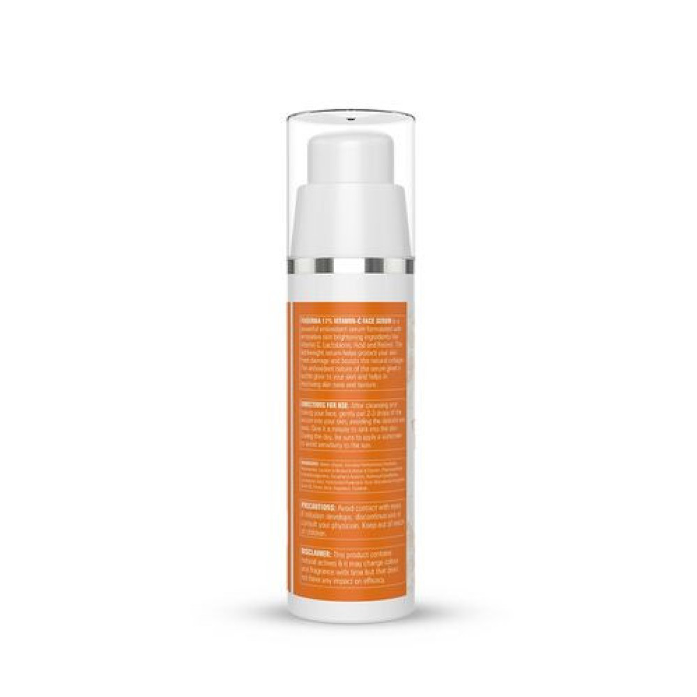 Fixderma 17% Vitamin C Face Serum for Glowing Skin | Retinol | Skin Brightening Vit C Serum for Women and Men | Anti Aging Night | Niacinamide - 30 G