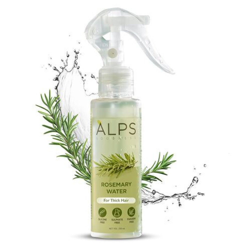 {"en":"Alps Goodness Rosemary Water Spray For Hair Growth (100 ml) | Hair Spray for Regrowth | Rosemary Mist | Adds Shine | Helps Reduce Hairfall | Strengthens Hair | Suitable For All Hair Ty