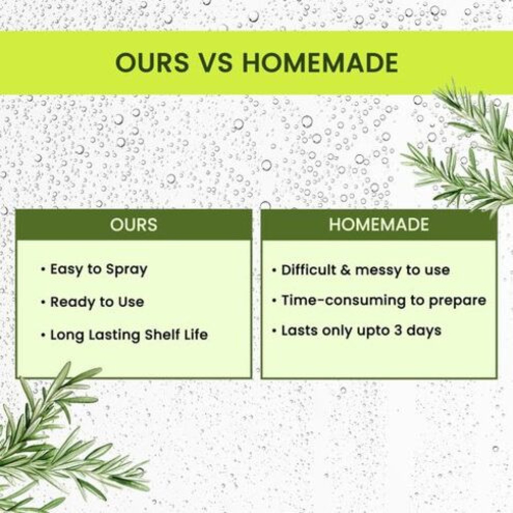 {"en":"Alps Goodness Rosemary Water Spray For Hair Growth (100 ml) | Hair Spray for Regrowth | Rosemary Mist | Adds Shine | Helps Reduce Hairfall | Strengthens Hair | Suitable For All Hair Ty