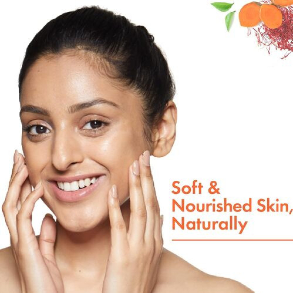 Good Vibes Ubtan Insta Glow Light Day Cream, 50 g | Brightening Nourishing Hydrating Face Moisturizer For All Skin Types | With Turmeric, Saffron, Vitamin B3 | No Parabens, Sulphates &