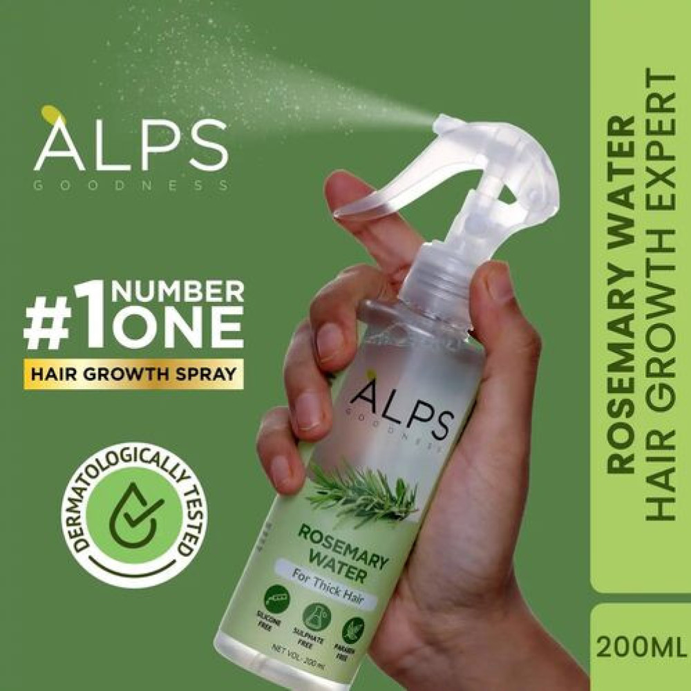 Alps Goodness Rosemary Water | Hair Growth Expert | Rosemary Water For Hair | Hair Sprey for Regrowth 200ML