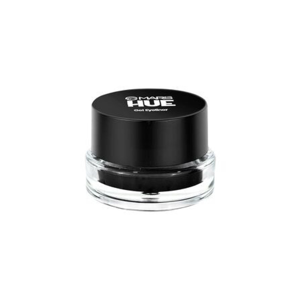 MARS 2-In-1 Hue Gel Matte Eyeliner | Waterproof & Smudgeproof Formula | Stay Upto 24 Hours | Comes With 2 Brush Set (6.0 Gm) (Black & Brown)