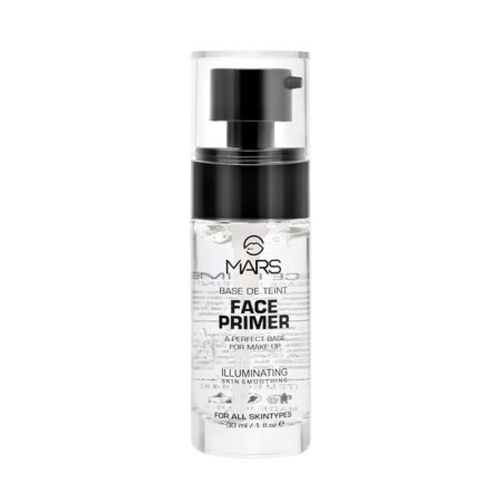MARS Primer for Face Makeup For All Skin Types | Perfectly Blurs Pores, Wrinkles and Fine Lines | Oil Control | Lightweight Texture (30ml)
